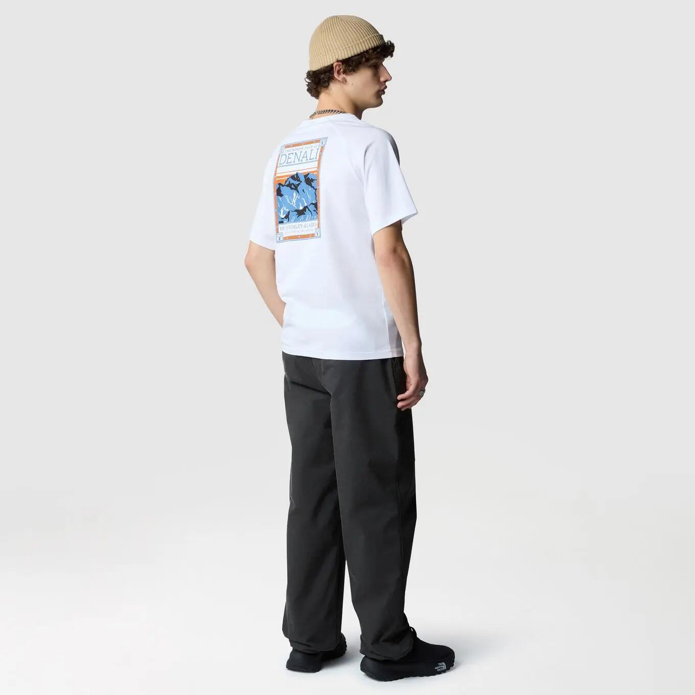 T-Shirt Manches Courtes Homme The North Face North Faces Blanc 3/5