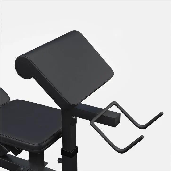 BANC MUSCULATION UNIVERSEL (BANC + OPTION POULIE) | MUSCULATION | NOIR OU BLANC 7/15