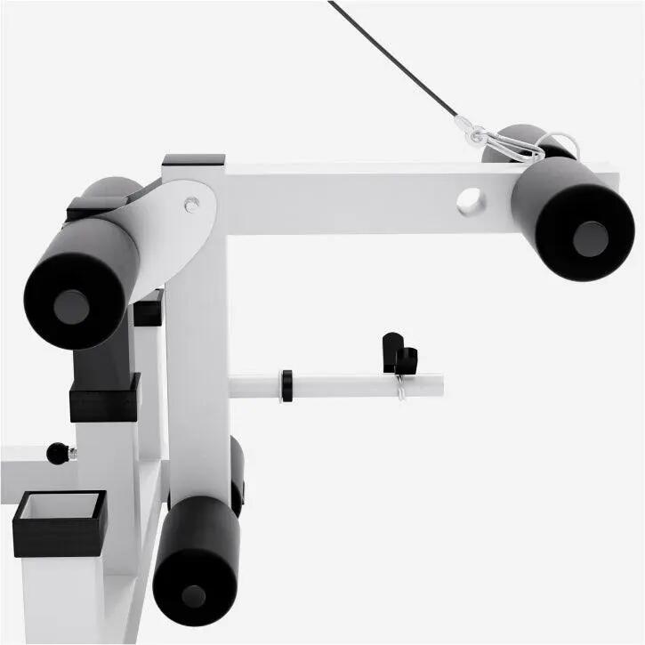 Universele Halterbank + 100 kg Halterset - Kunststof - Halterstang met 11/15
