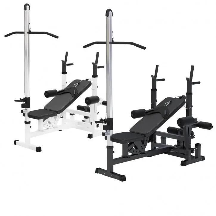 BANC MUSCULATION UNIVERSEL (BANC + OPTION POULIE) | MUSCULATION | NOIR OU BLANC 15/15