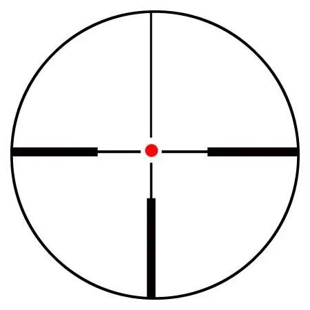 Zielfernrohr 2,5-10x56 mit Leuchtpunktabsehen 2/2