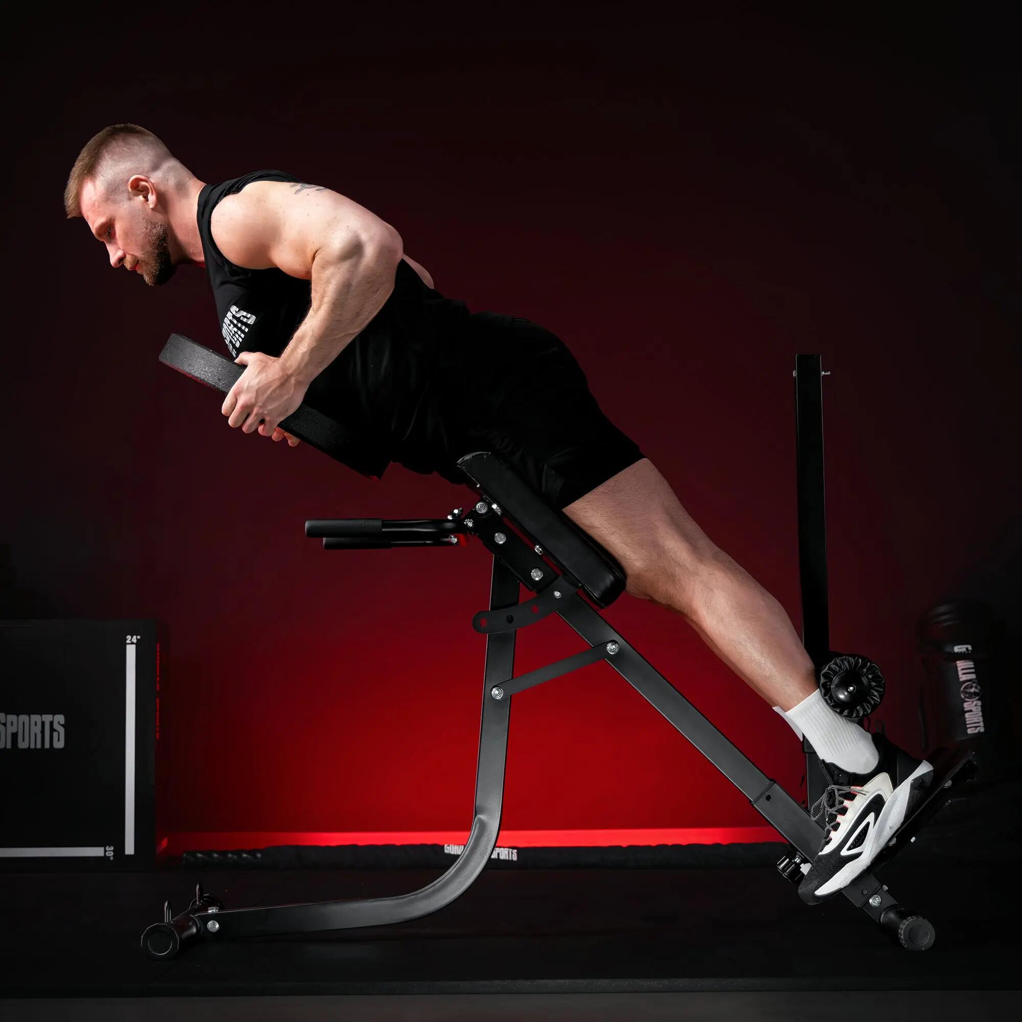 - Rugtrainer - Inklapbaar - Verstelbaar in 21 standen - Belastbaar tot 200 kg 2/15