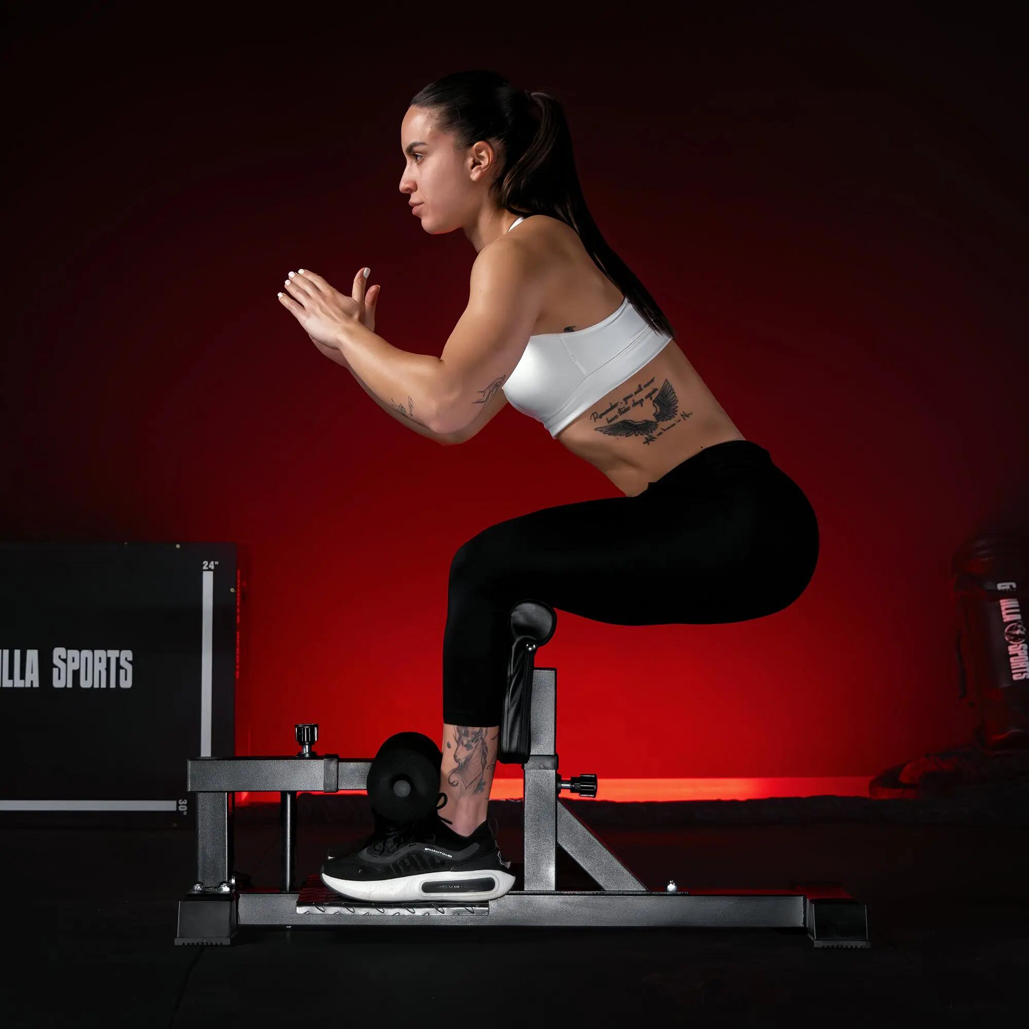 Gorilla Sports Dřepovací trenažér Sissy, 101 cm 2/13