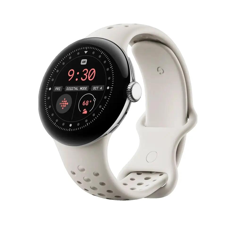 Bracelet Actif Sport Google Pixel Watch 3 Porcelaine, Taille S 2/2