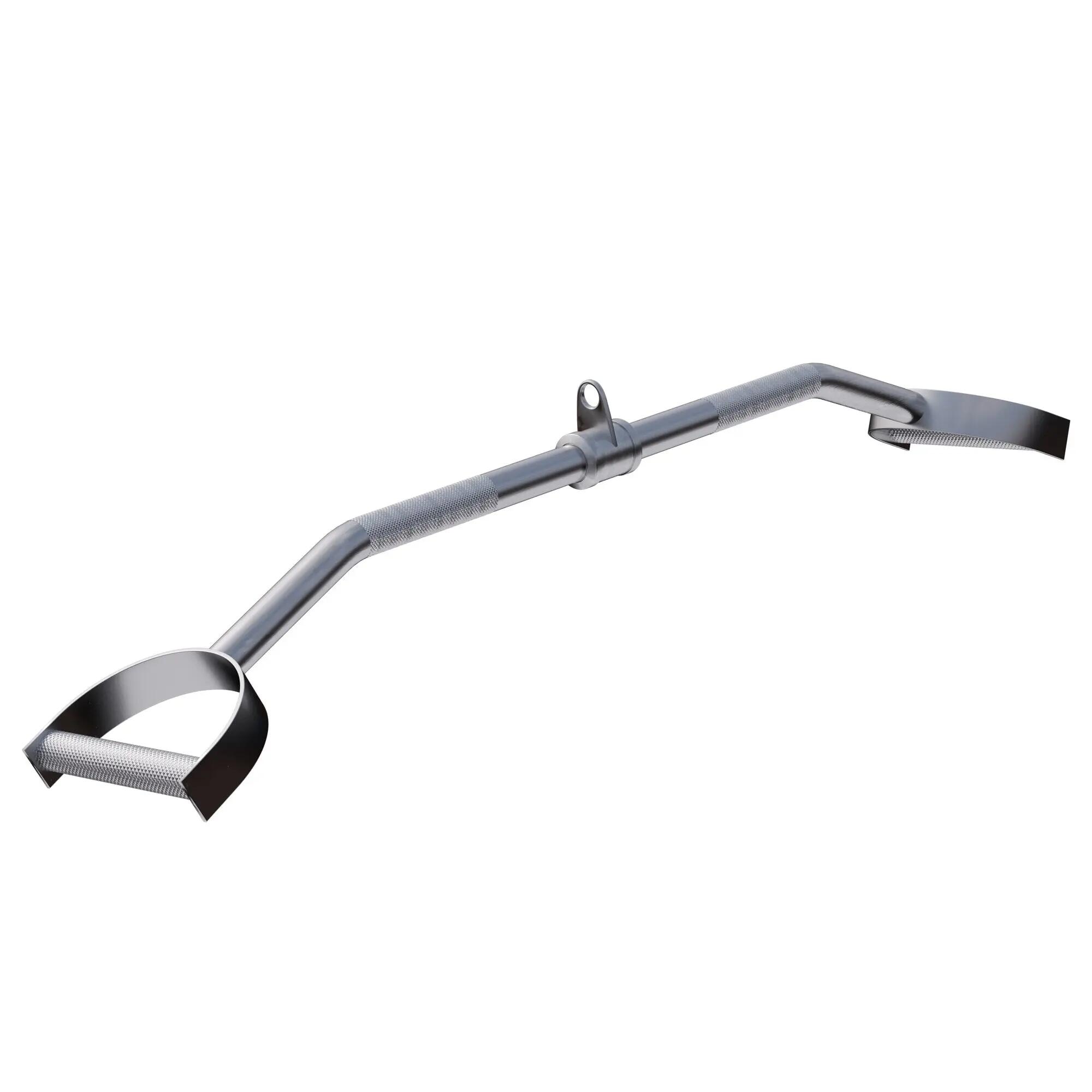 Gebogen Lattrekstang - Fitness greep - Hoefgreep - Pulldown bar 1/12