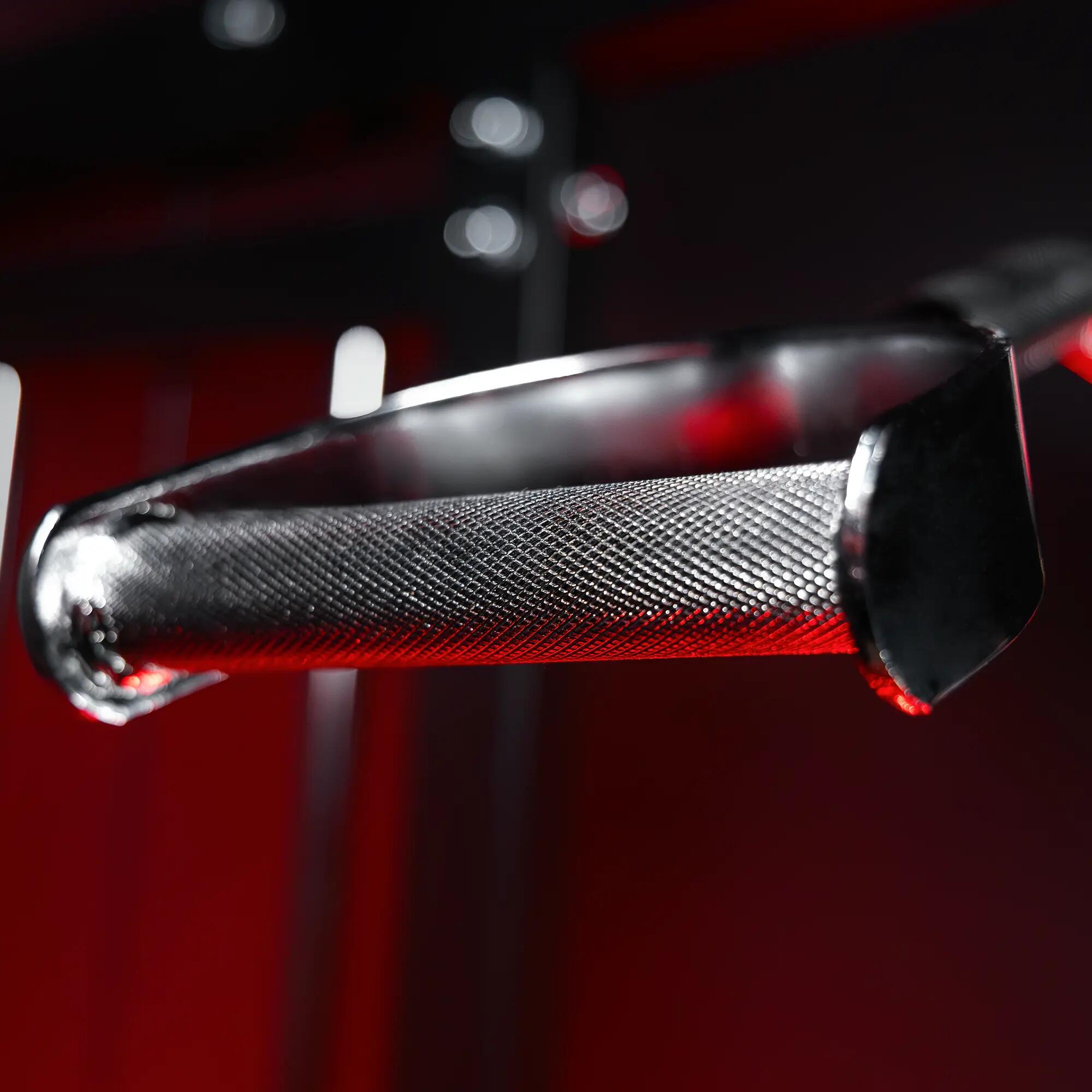 Gebogen Lattrekstang - Fitness greep - Hoefgreep - Pulldown bar 7/12