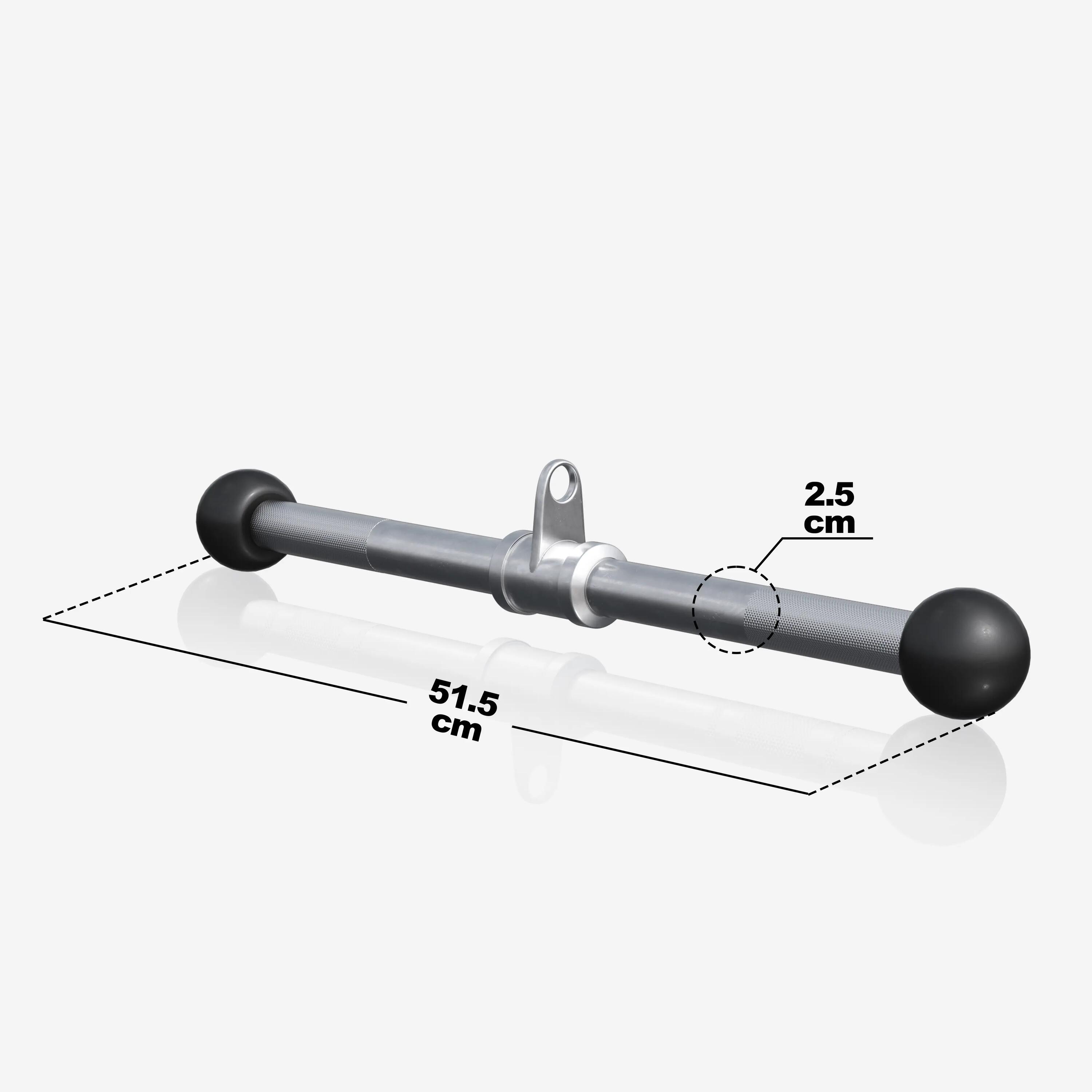Uchwyt do atlasu obrotowy prosty biceps 54 cm 5/10
