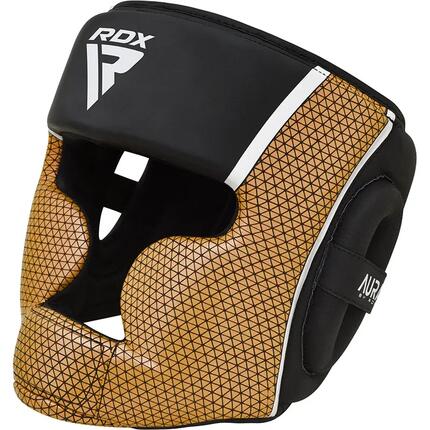 KOPFSCHUTZ AURA PLUS T-17 SCHWARZ-GOLD-M