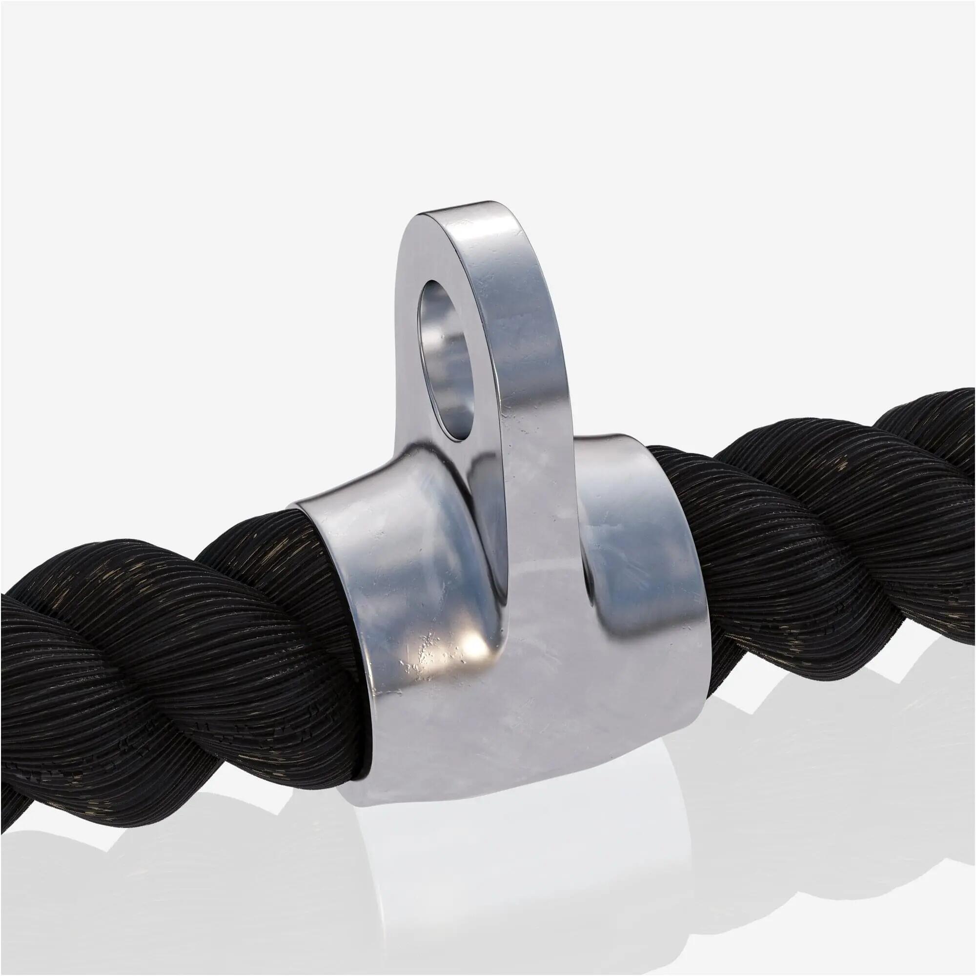Conjunto de pegas de remo (corda de nylon, pega de remo) 10/12