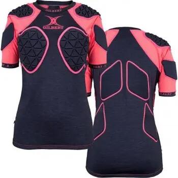 Épaulière Gilbert Triflex Lite femme noir pourpre 3/4