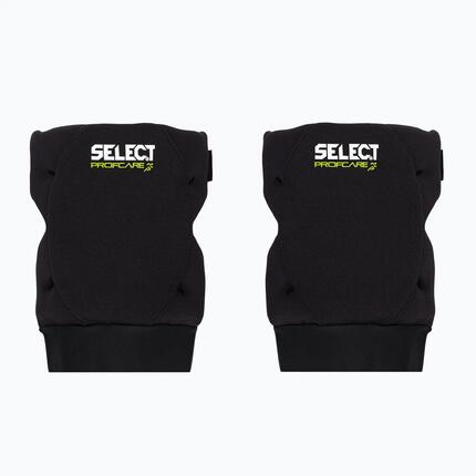 Genouillères de volleyball SELECT Profcare 6206 de volleyball noires 700009
