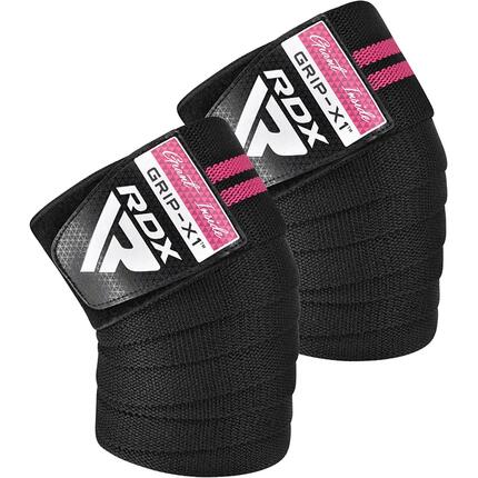 Gym Knee Wrap K11 Noir/Gris