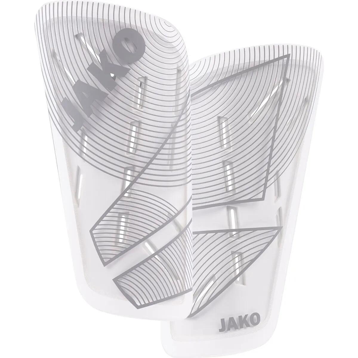 Protège-tibia - Football - Unisexe - Jako River Pro - Blanc/Gris 3/8
