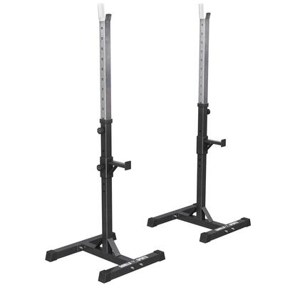 Gorilla Sports Haltersteunen - Squat Rack - Verstelbaar