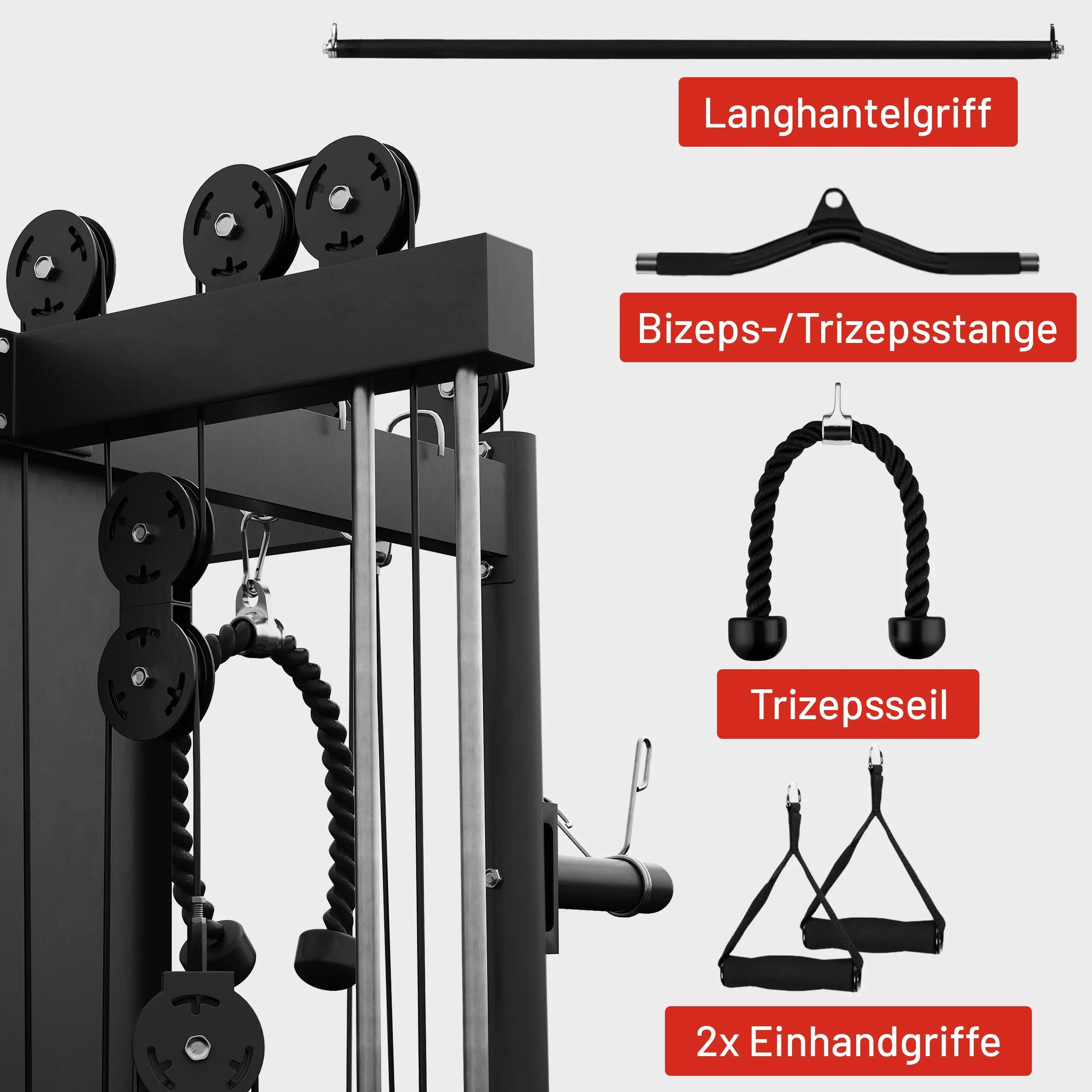 Gorilla Sports Multifunction Smith Machine Steel 219x128x219 cm 8/12