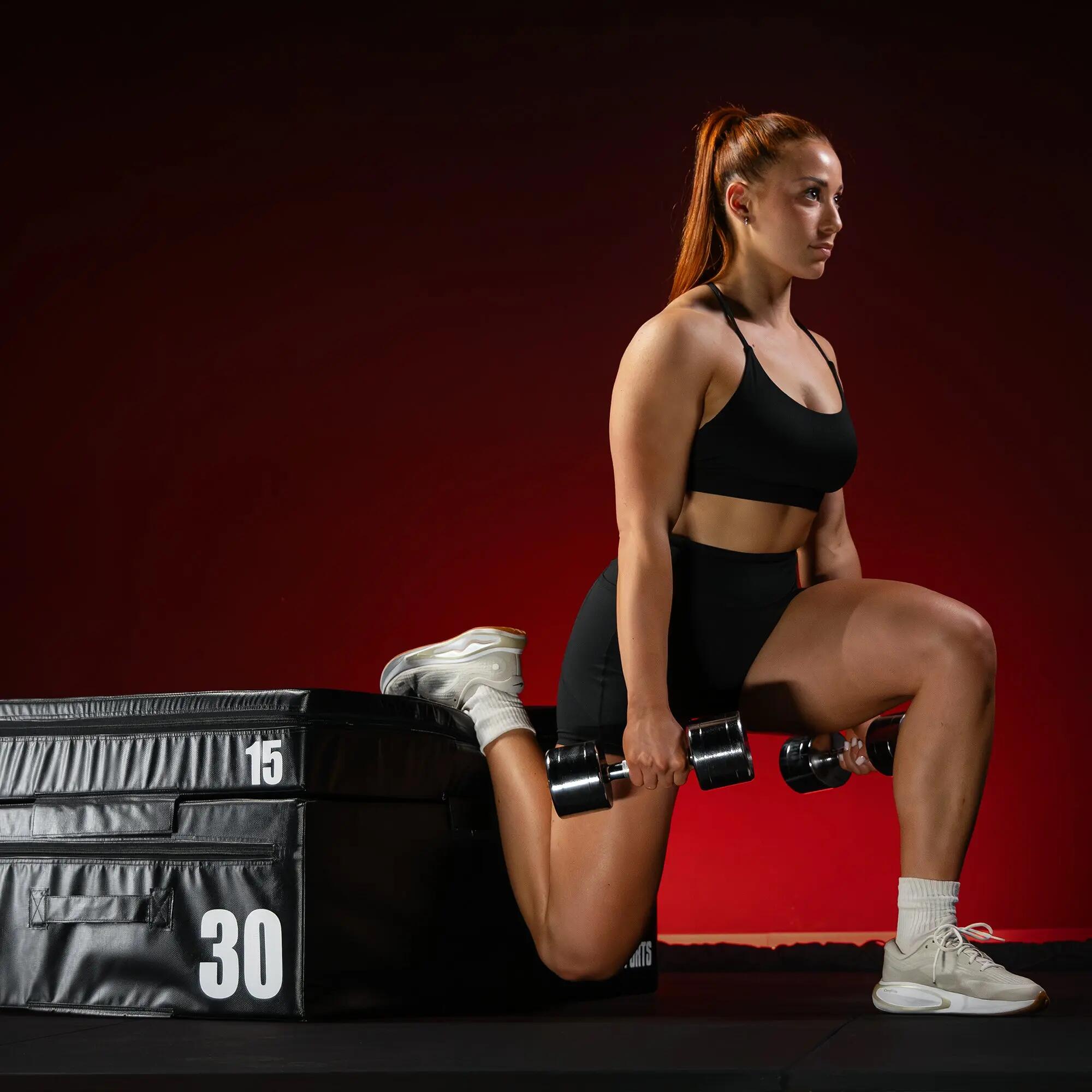 PLYOBOX NOIR EN MOUSSE | HAUTEUR 30cm | MUSCULATION ET CROSS TRAINING 11/11