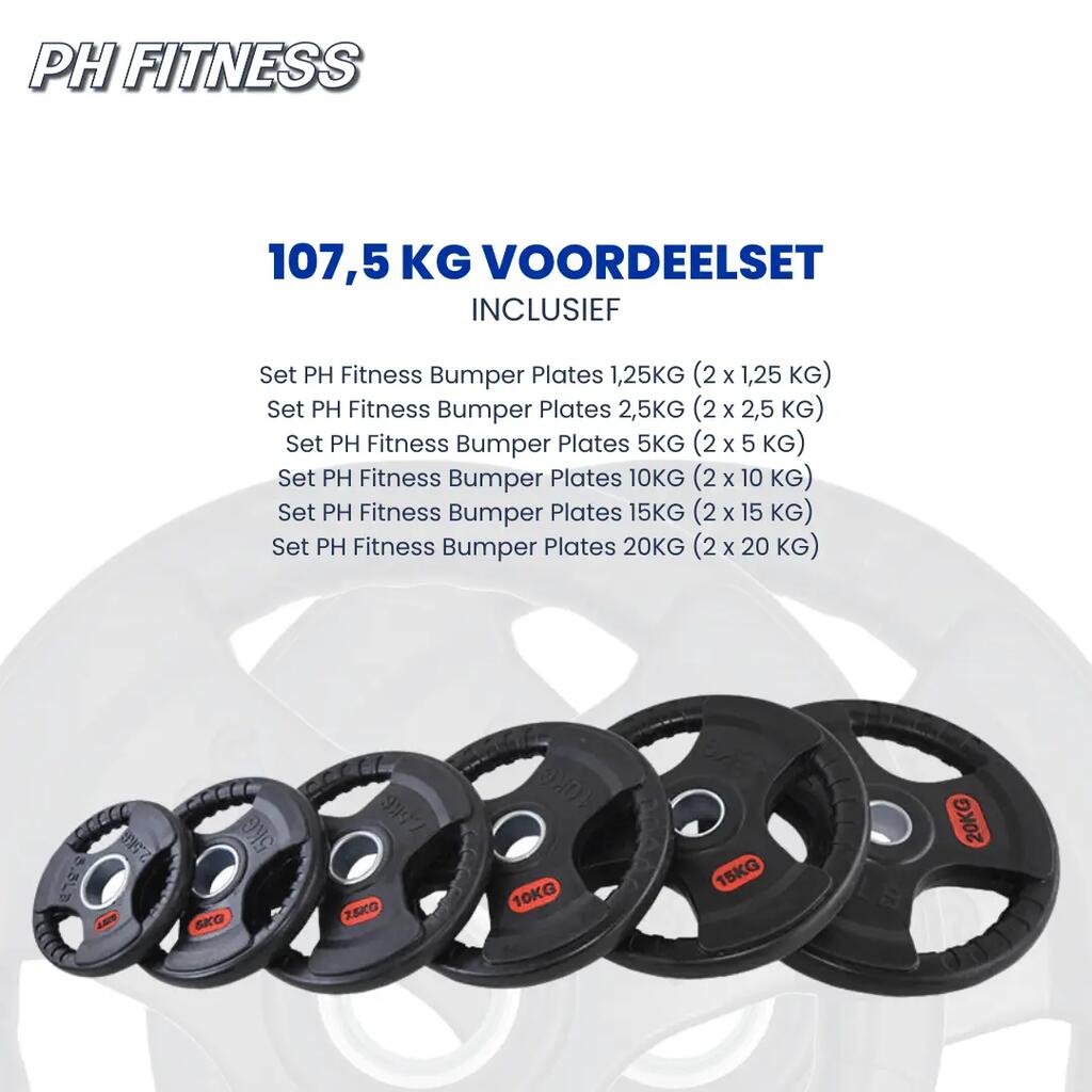 Olympic Tri Handle weight plate sets 50 mm