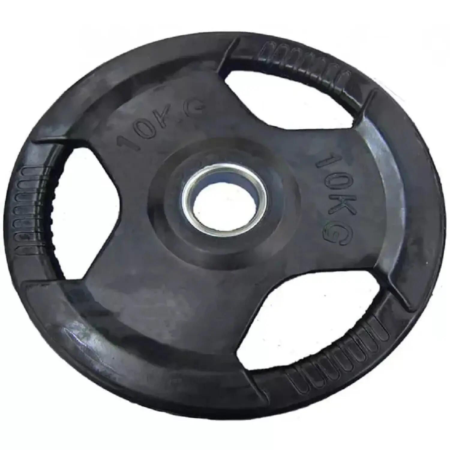 Súlytárcsa-szett, gumírozott, 100 kg – 51 mm 3/5