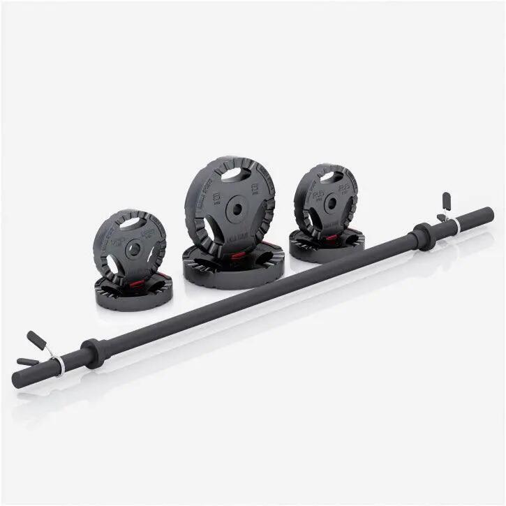 Bară aerobic 130 cm cu cleme 30/31 mm 3/13