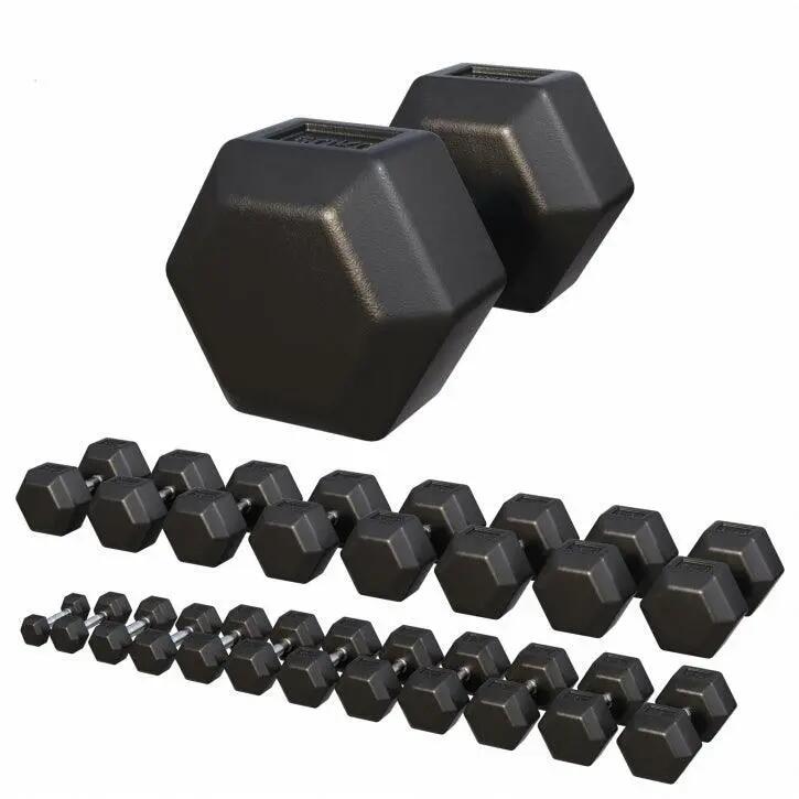 Gorilla Sports Šestihranná pogumovaná činka, 4 kg 2/9