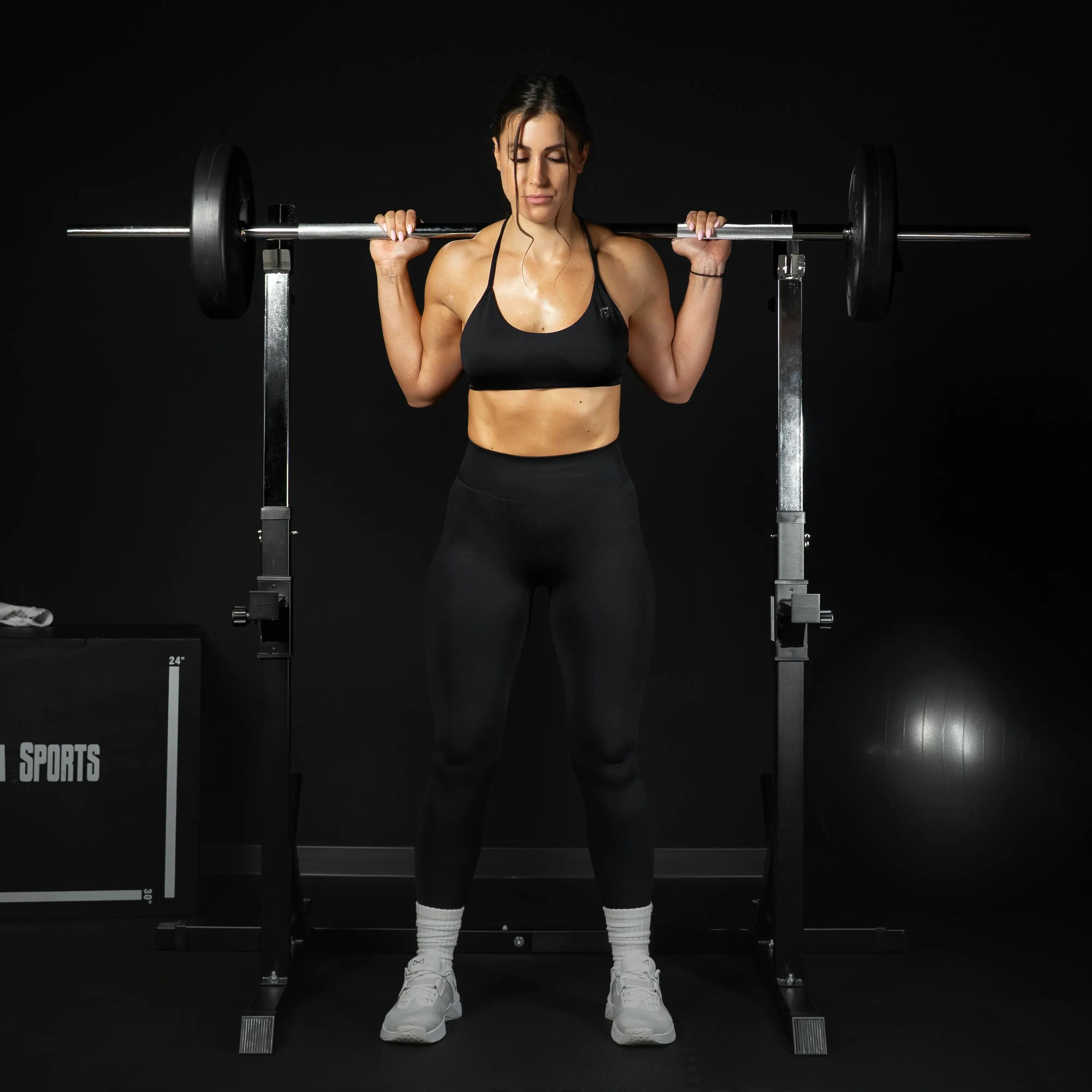 Halterstang - barbell - 150 cm - 30/31 mm - Incl. Veersluiting 8/15