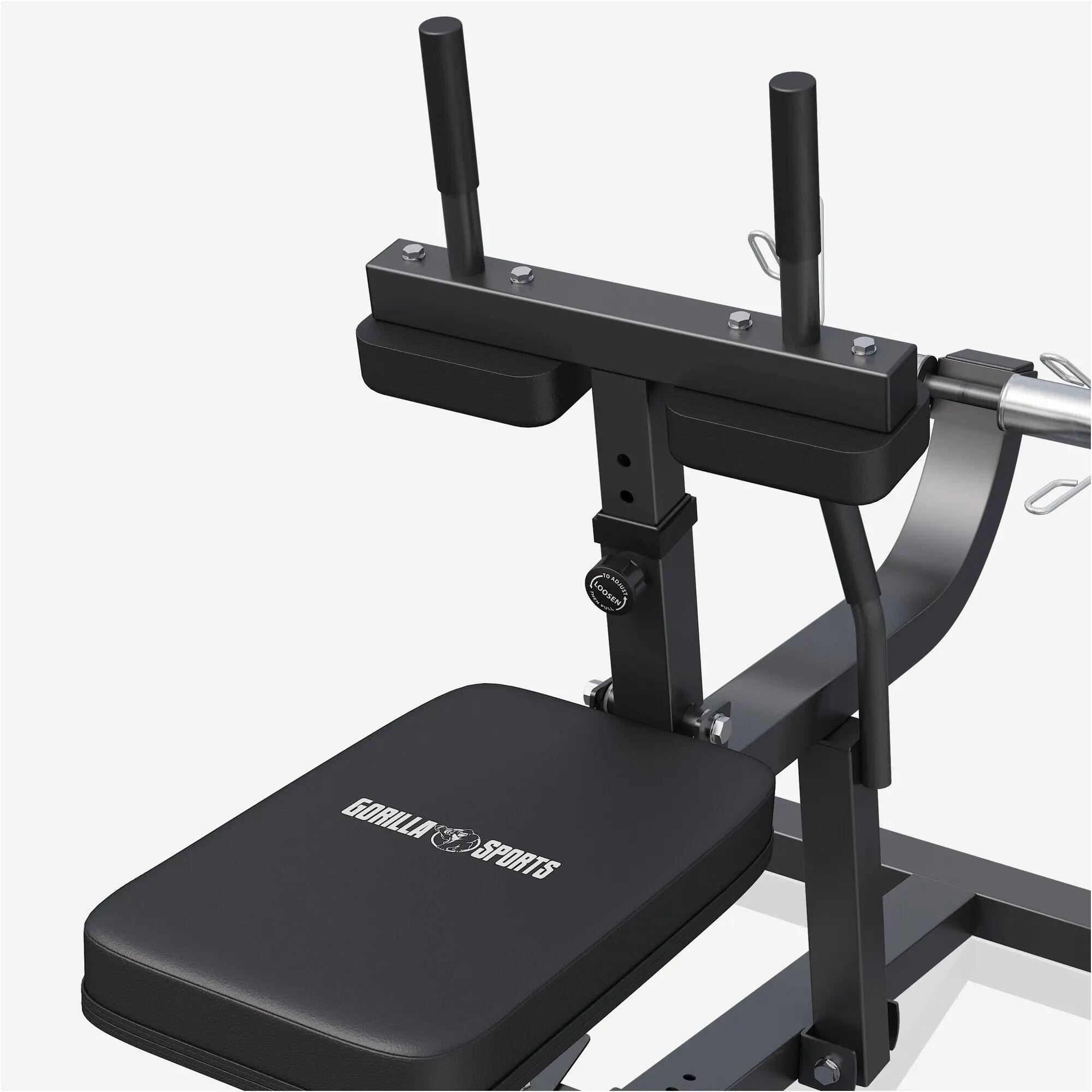 Sitz-Wadenmaschine 300 kg | 5-fach verstellbar | 30/31 & 50/51 mm 9/10