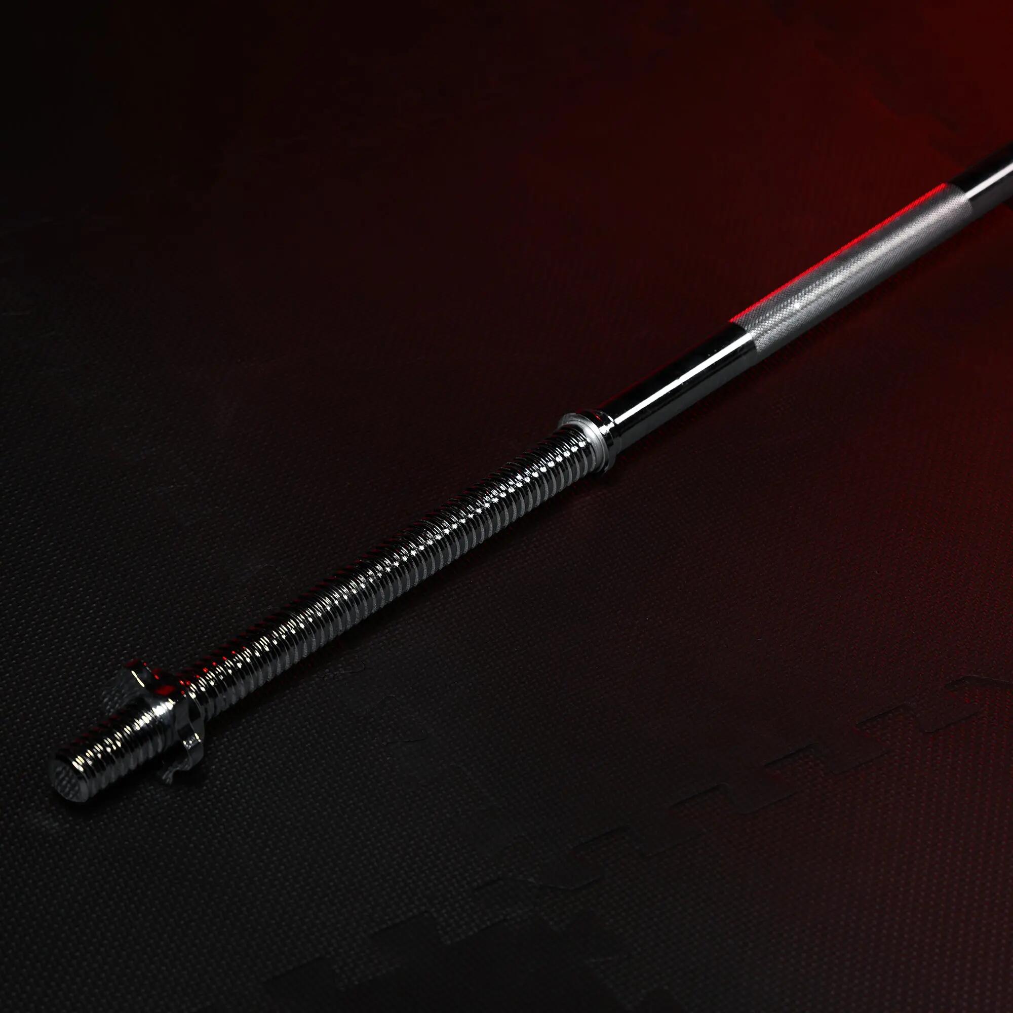 Barre longue Gorilla Sports 180 cm acier 30 mm 11 kg 4/9