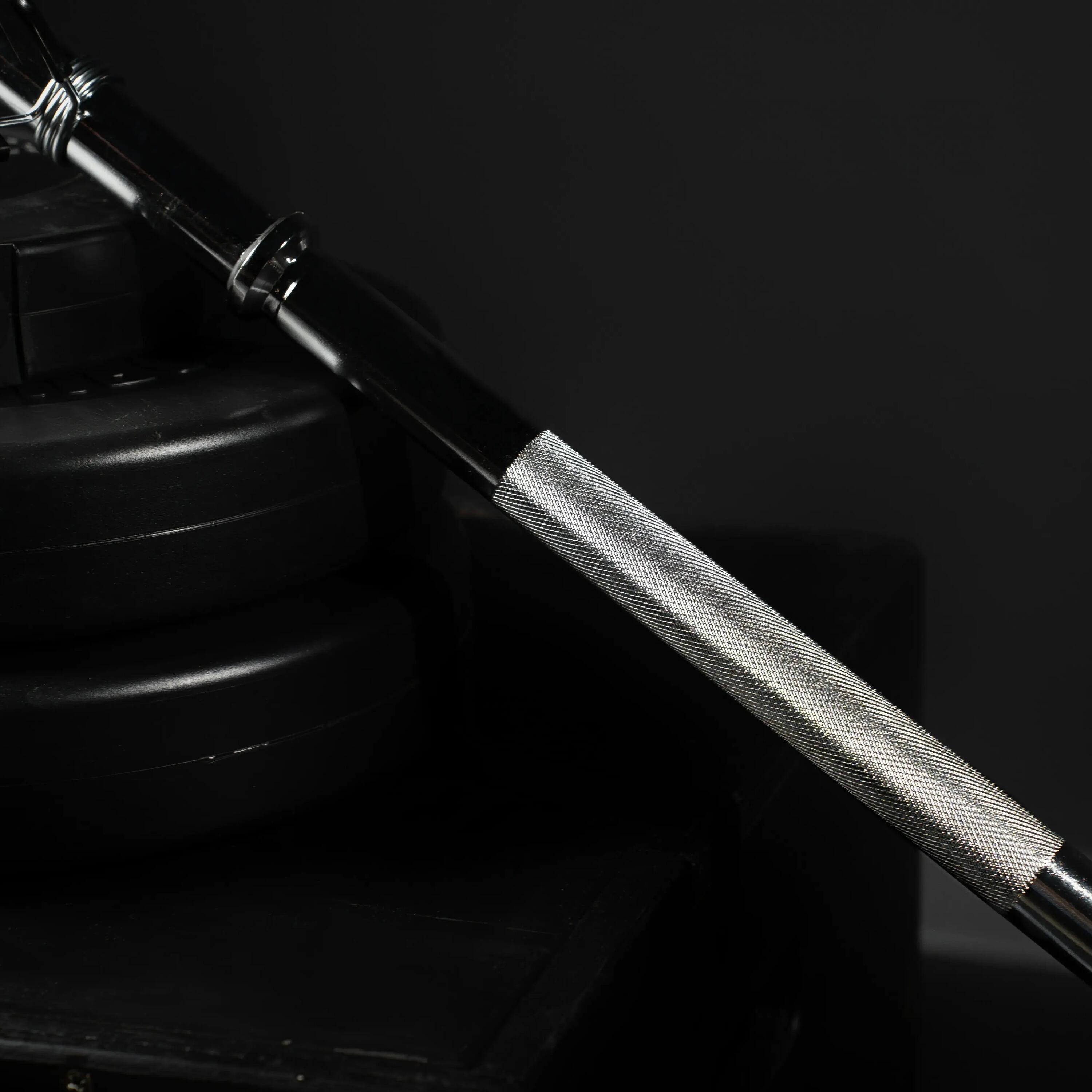 Halterstang - barbell - 150 cm - 30/31 mm - Incl. Veersluiting 5/15