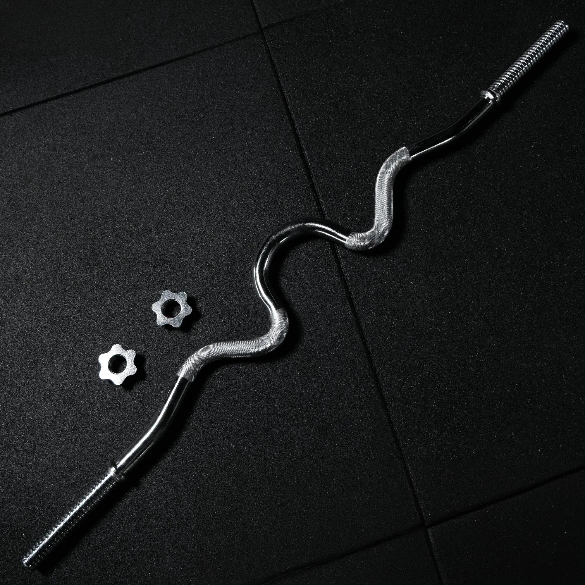 Barre curl GORILLA SPORTS chrome 30 mm 10 kg 3/10