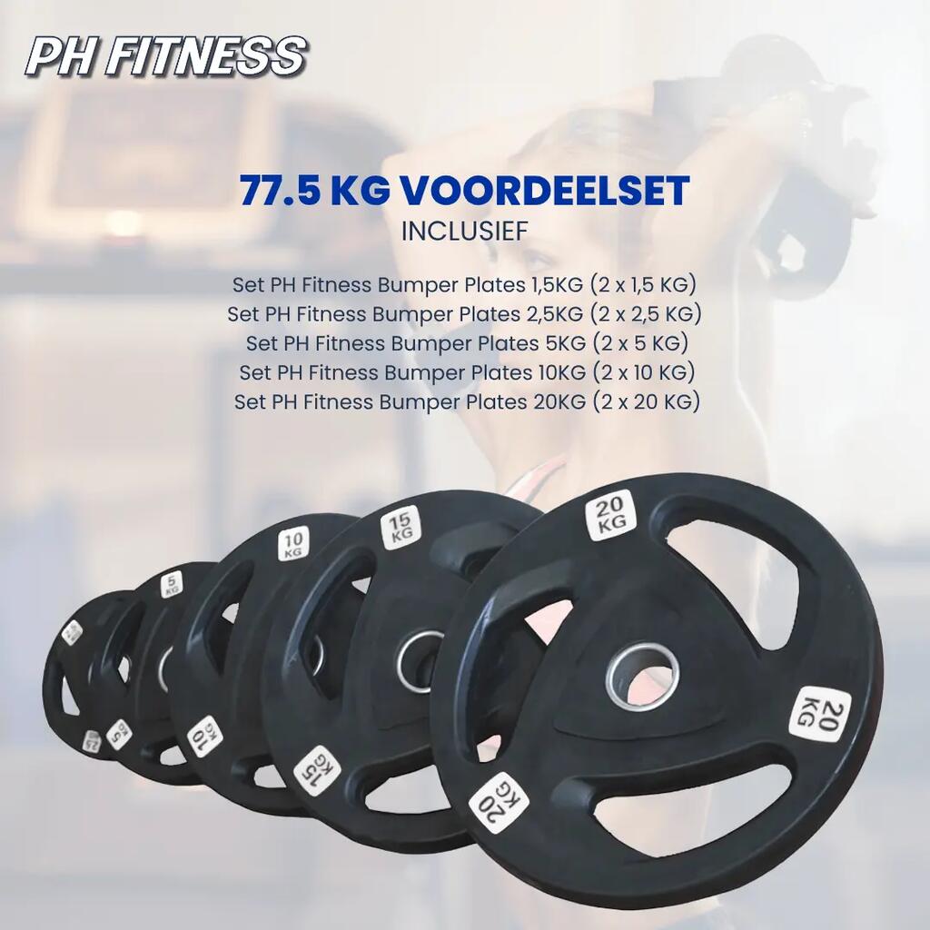 Olympic Tri Grip weight plate sets 50 mm