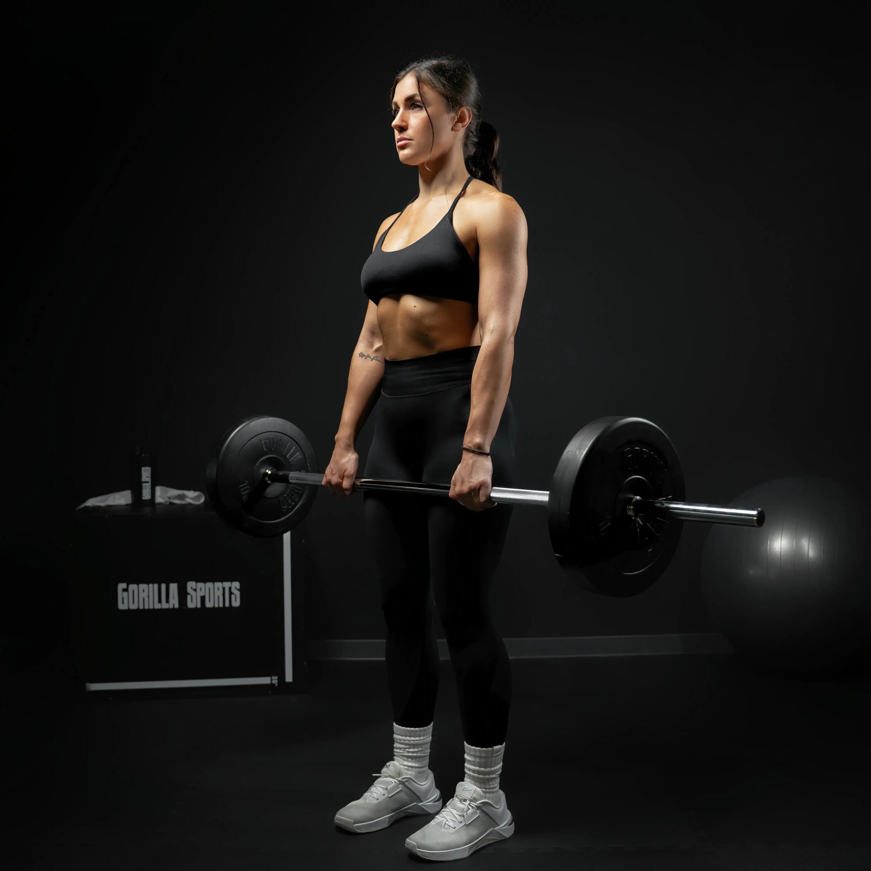Halterstang - barbell - 150 cm - 30/31 mm - Incl. Veersluiting 2/15