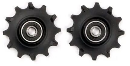 Paire de Galets de Dérailleur Elvedes 2 x 12 Dents / Roulements Narrow Wide