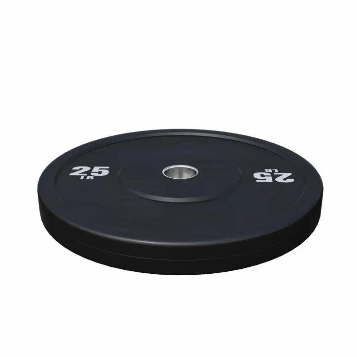 Obciążenia Bumper (5-25 kg) 51 mm talerz żeliwny ogumowany Gorilla Sports 4/12