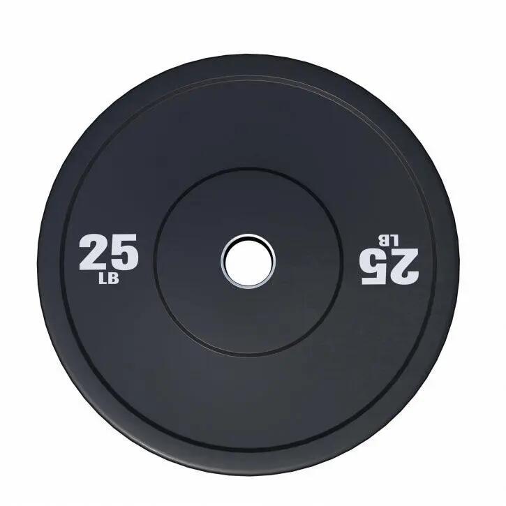 Obciążenia Bumper (5-25 kg) 51 mm talerz żeliwny ogumowany Gorilla Sports 3/12