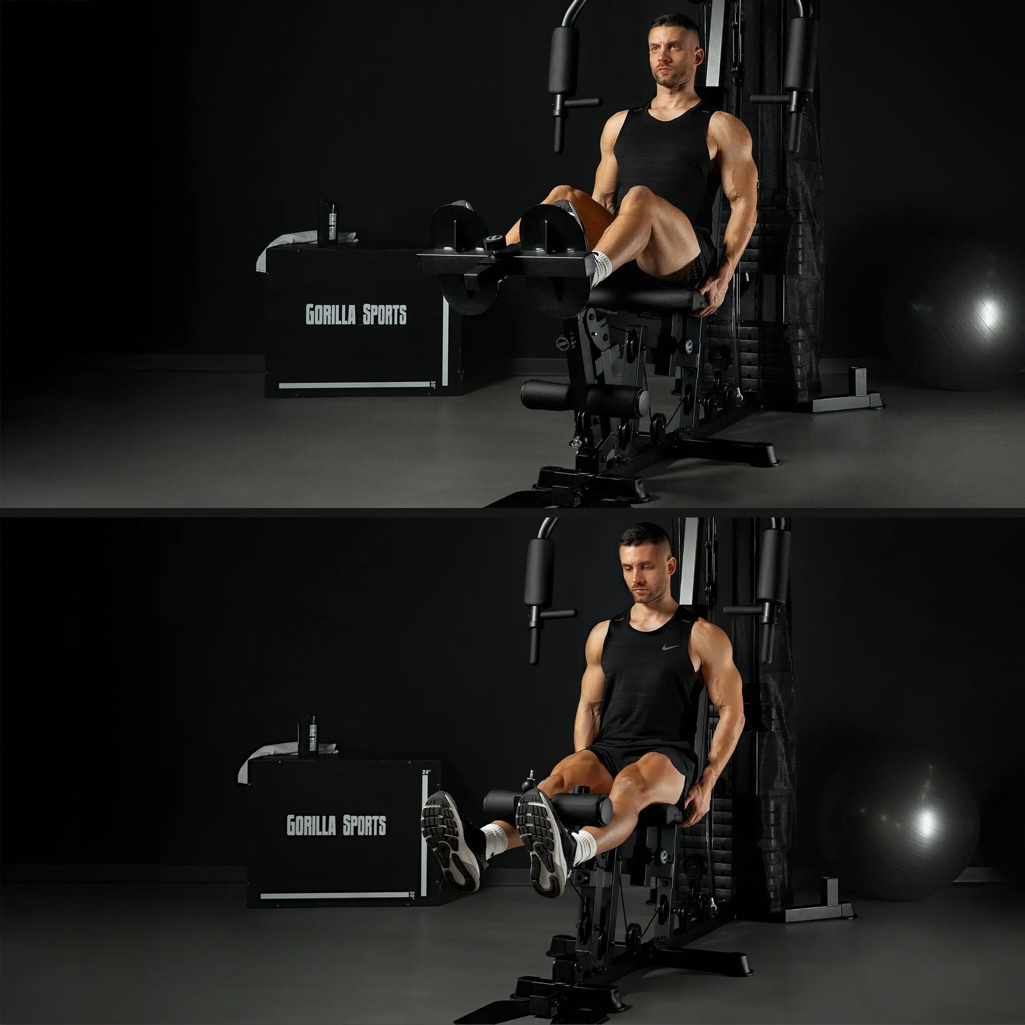 Appareil Musculation Multi Gym - Station Musculation Multifonction, Home Trainer 4/11
