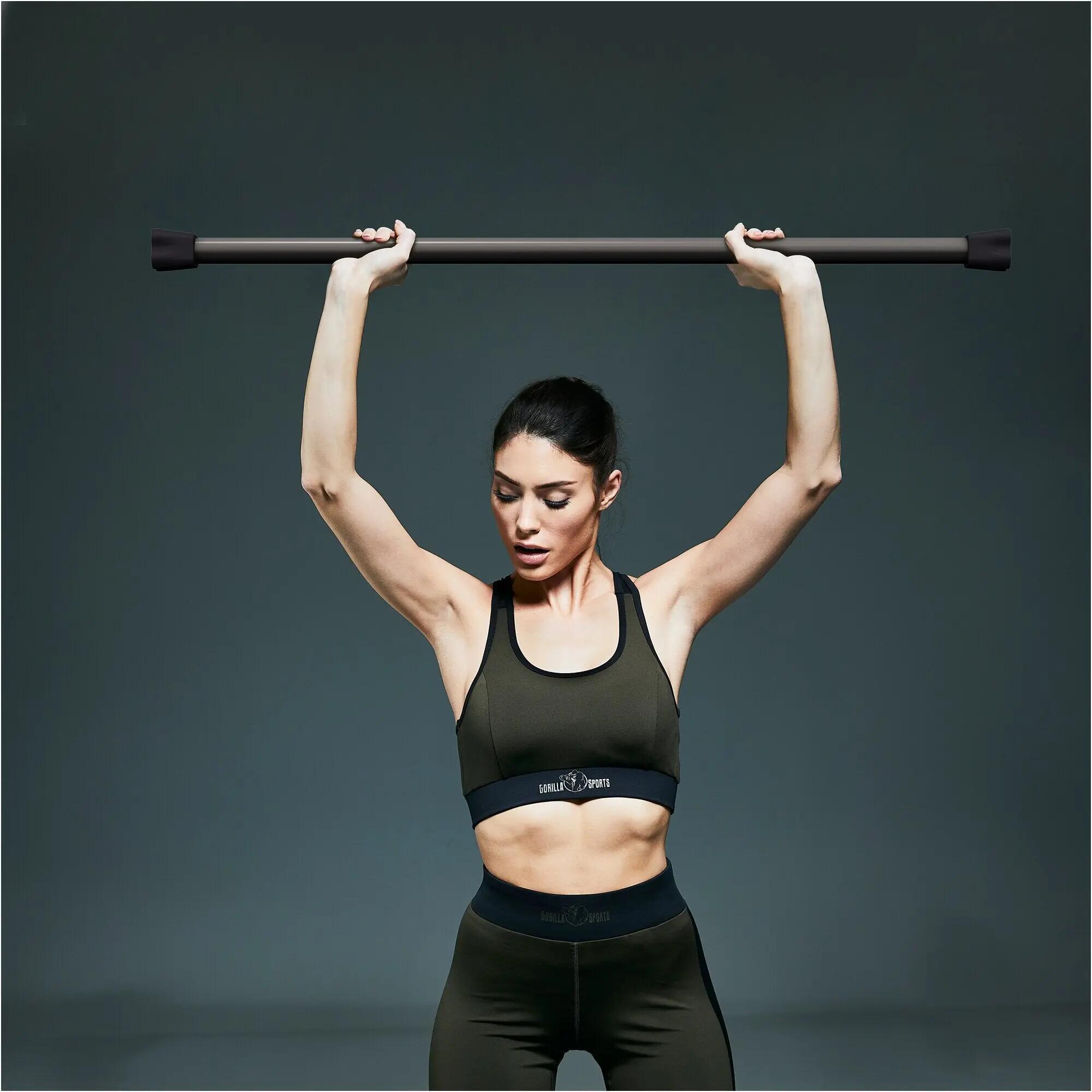 Kij fitness  Gorilla Sports 10kg 120 cm 4/10