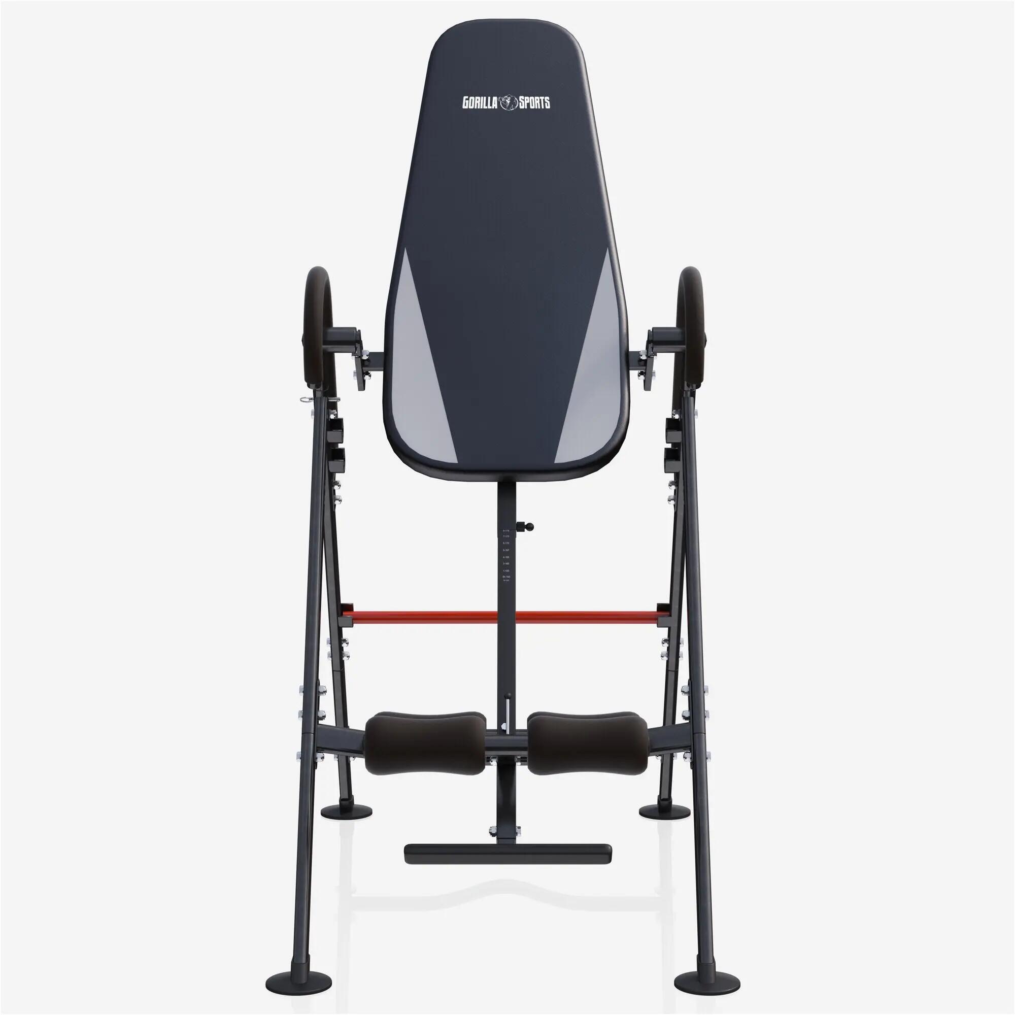 Tabla Inversión Espalda Gorilla Sports Negro/Naranja/Plateado 13/13