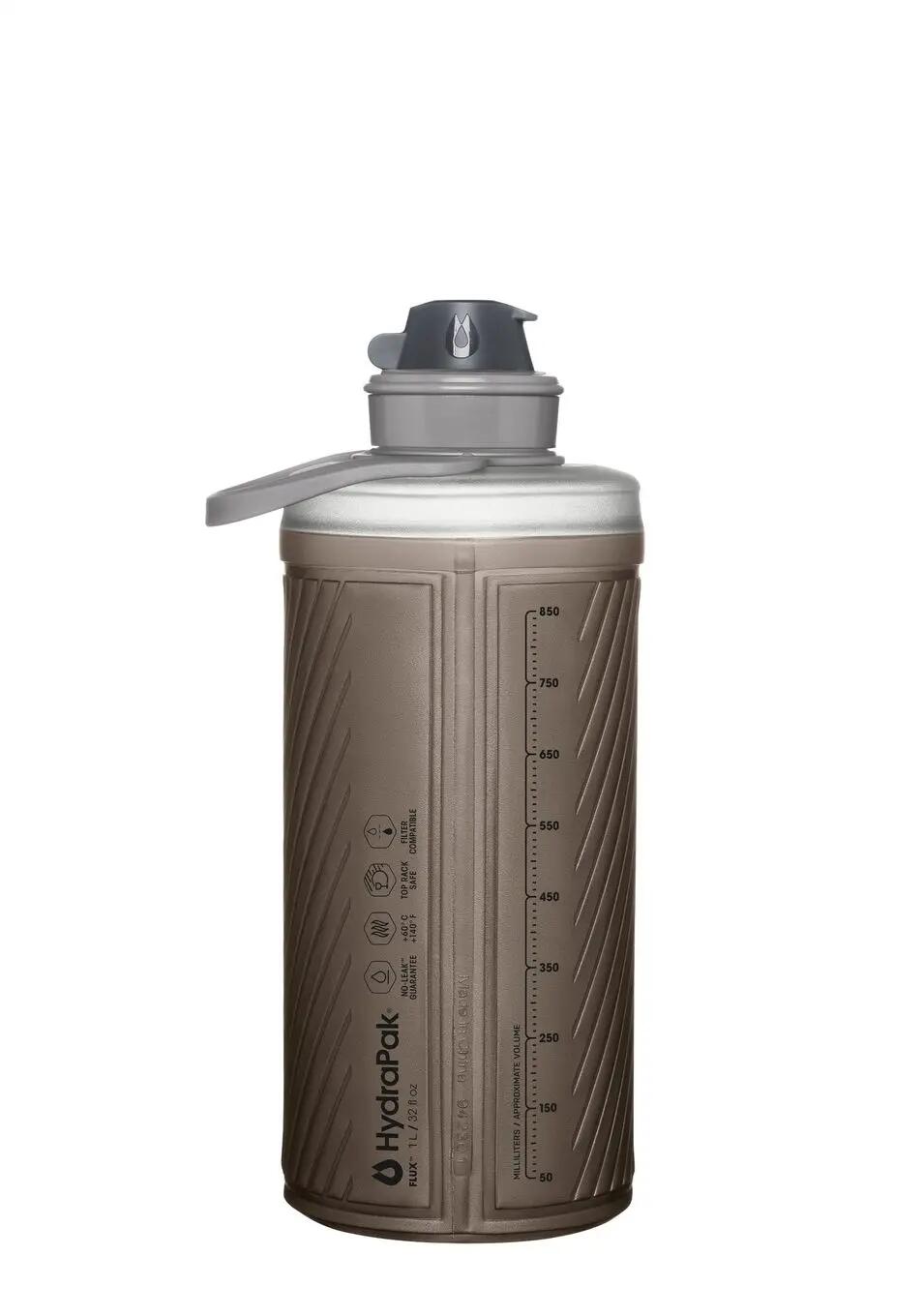 Bouteille Souple Hydrapak Flux 1L Gris 2/5