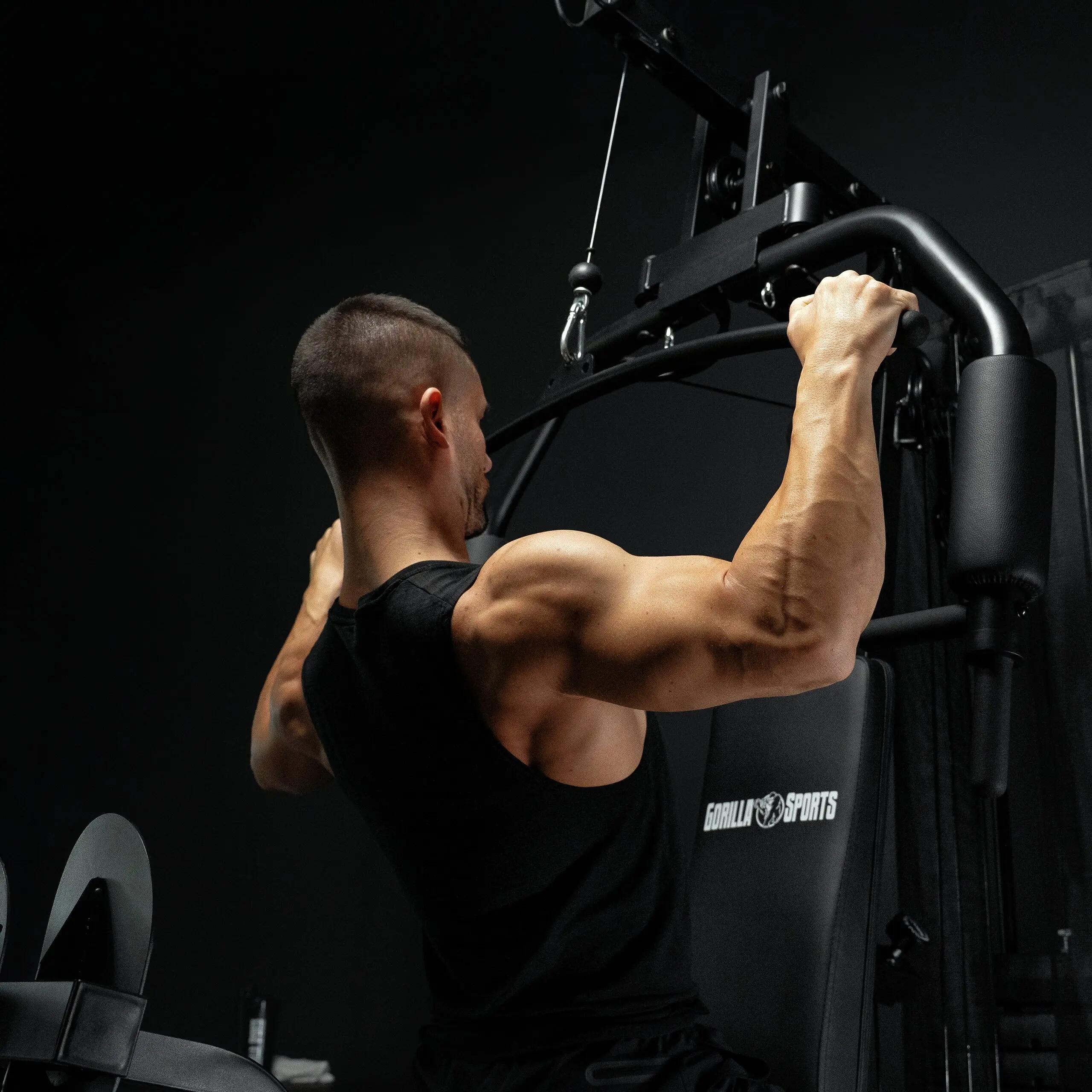 Appareil Musculation Multi Gym - Station Musculation Multifonction, Home Trainer 10/11
