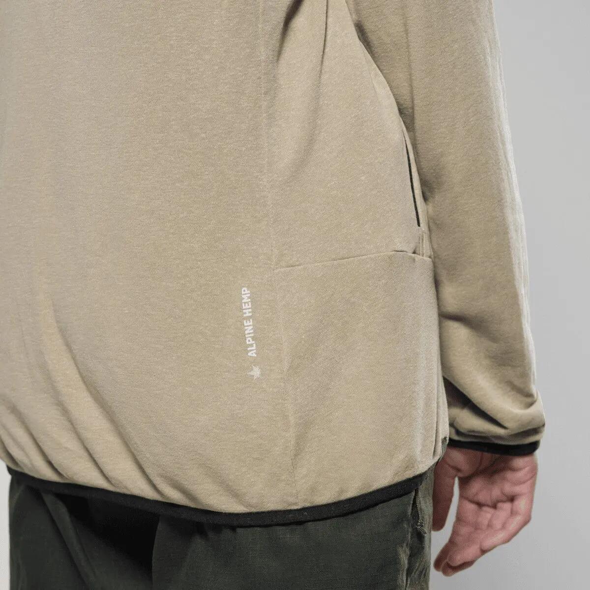 Sweat à Capuche Femme Salewa Agner Hemp 2 Hooded Beige 6/7