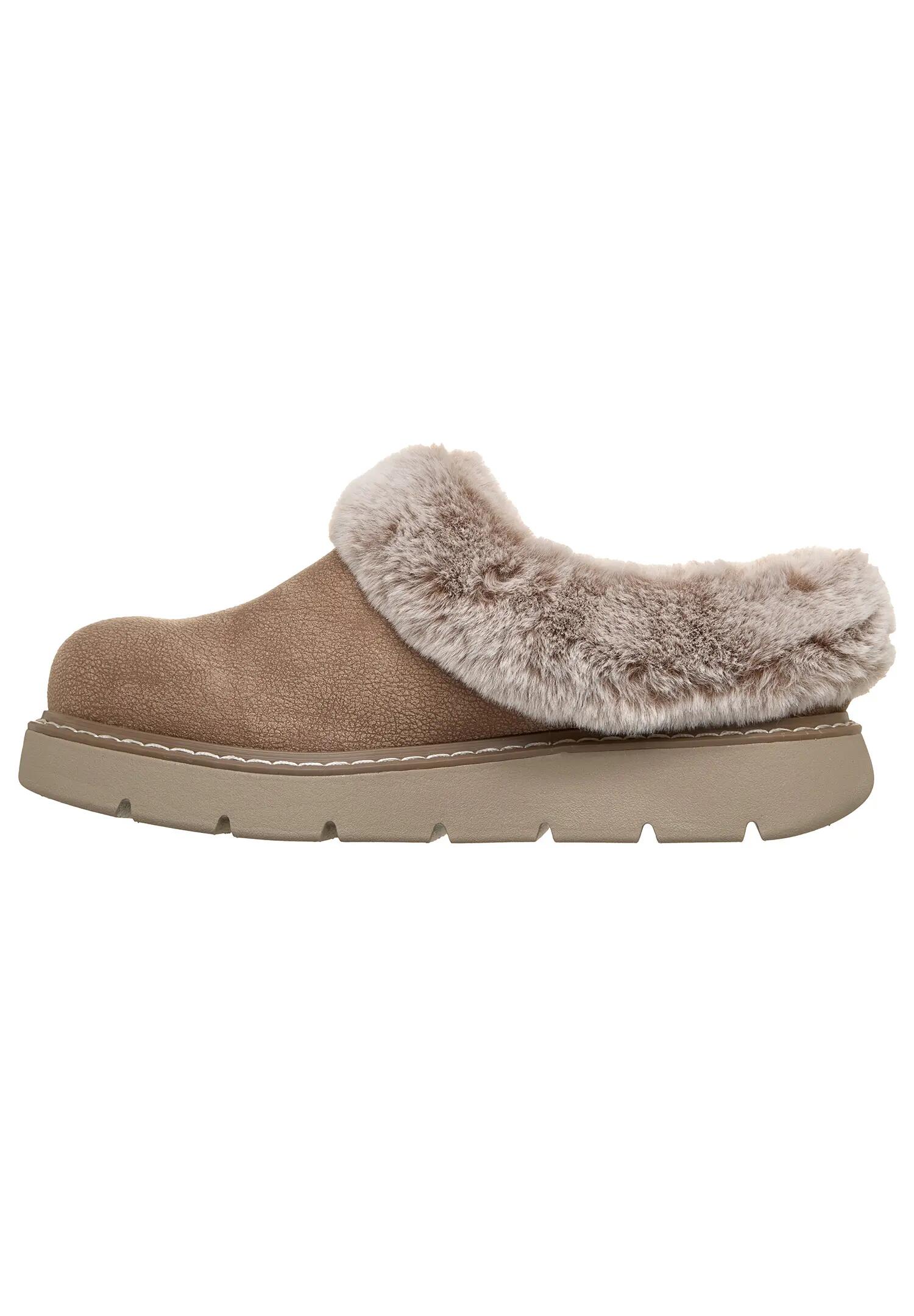 Skechers Damen BOBS Keepsakes Lite Pantolette Taupe 2/4