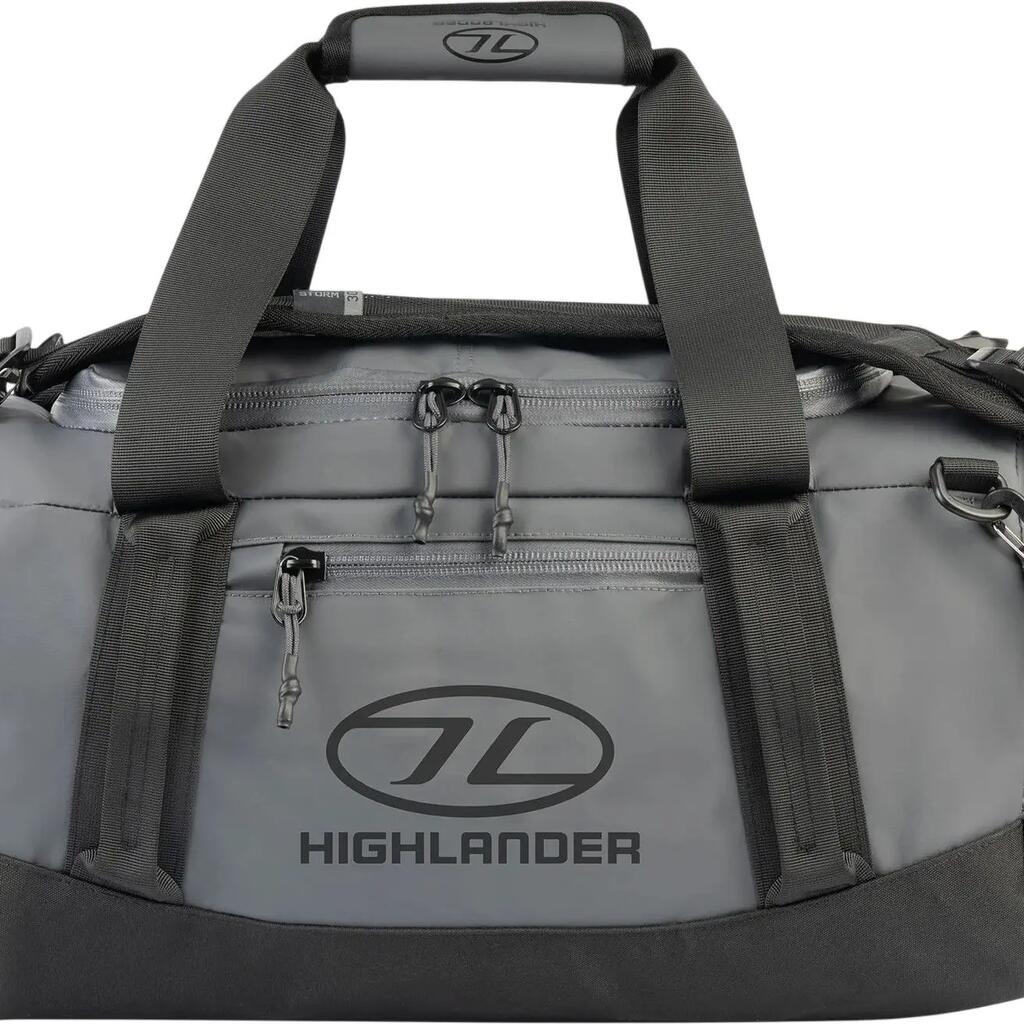 Highlander sac de sport Hauler Duffel - 45 litres-gris foncé