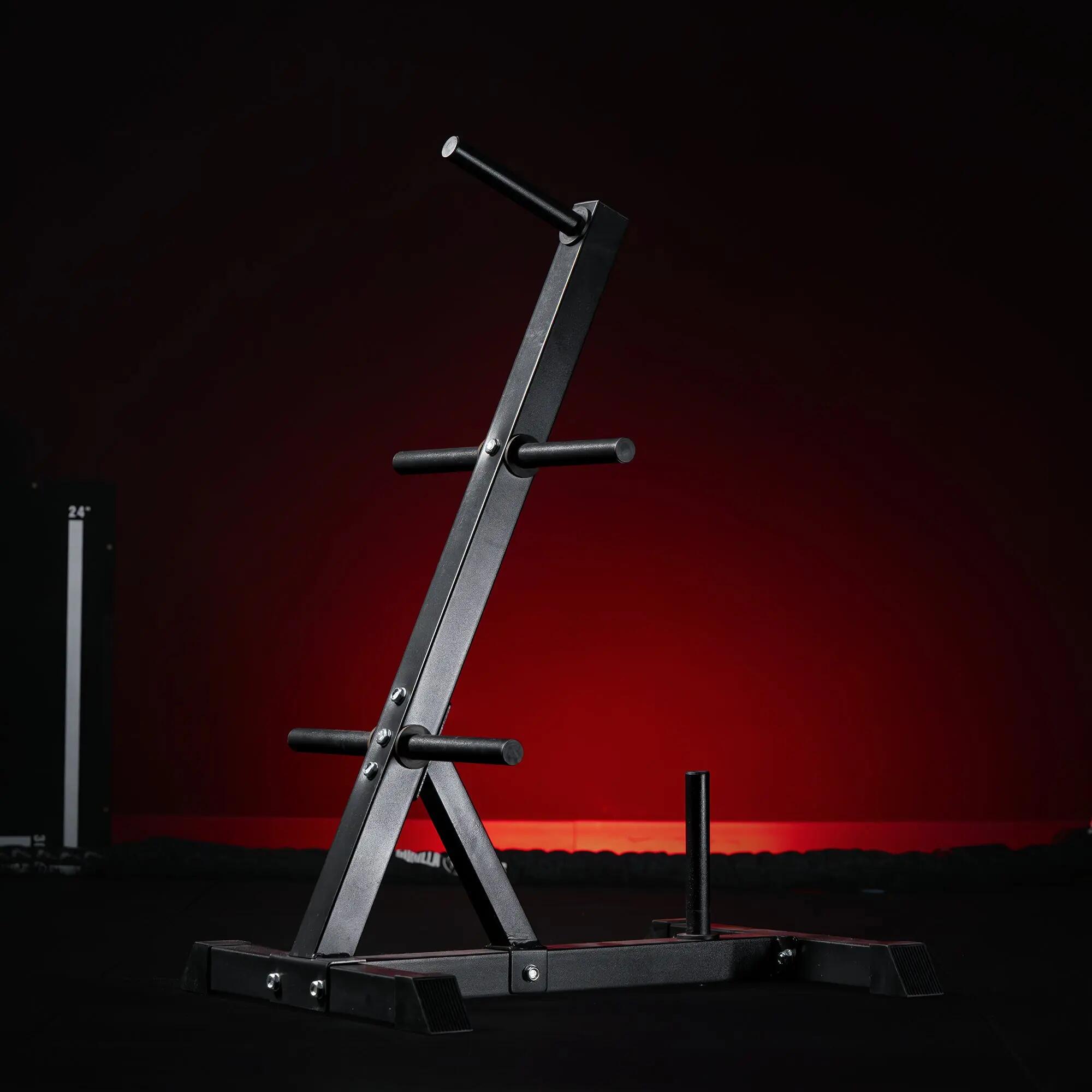 PACK RACK DE RANGEMENT ET POIDS EN FONTE | DIAMETRE 31 MM | MUSCULATION 4/9