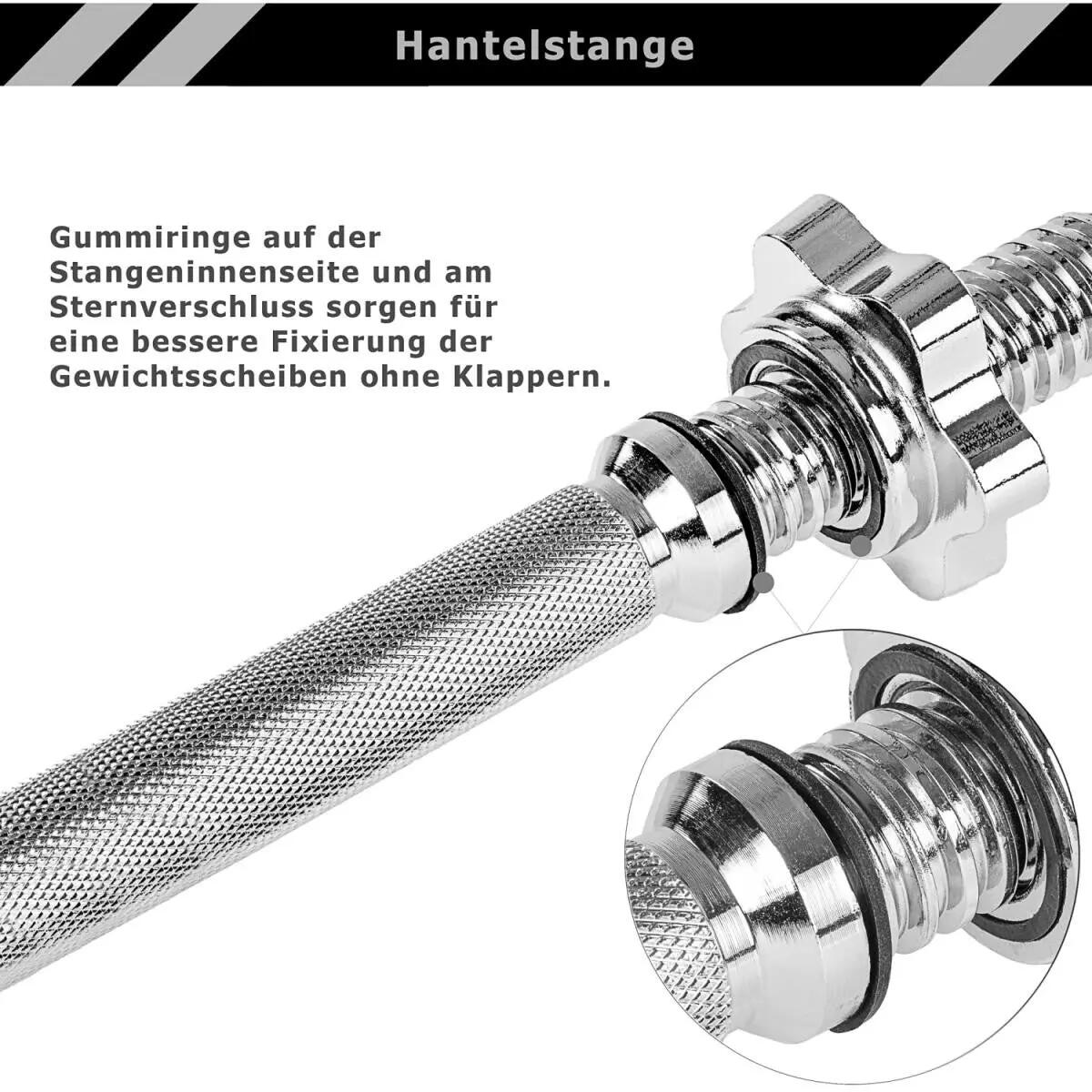 Set haltera, cu bara SZ de 120cm si discuri din ciment de 35 KG MOVIT 5/7