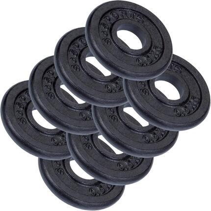 Disques de musculation en fonte 4x2.5kg