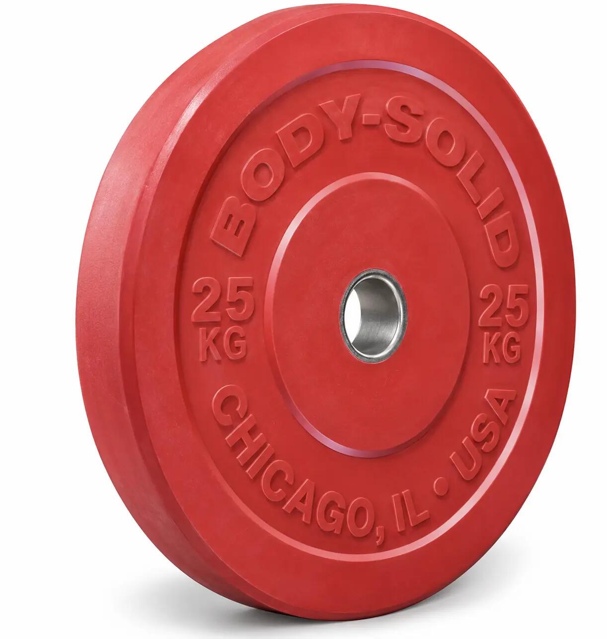 Disco bumper OBPXCK25 per fitness e allenamento della forza 3/4