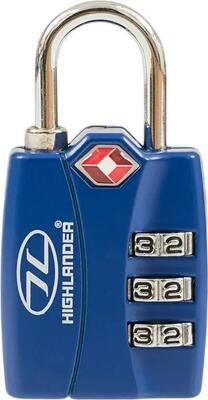 Lucchetto Highlander Tsa Alert blu