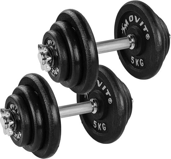 Kurzhanteln PRO 2er Set, Gusseisen Hanteln, 20kg, 30kg, 40kg, 50kg, 60kg,  30mm