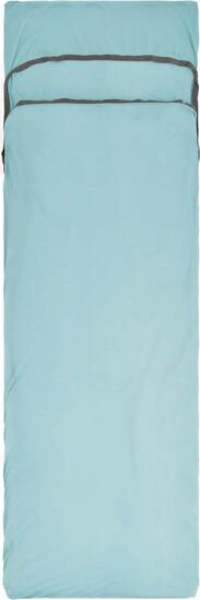 Drap de sac Sea to Summit Comfort Blend Rectangular + Oreiller Bleu