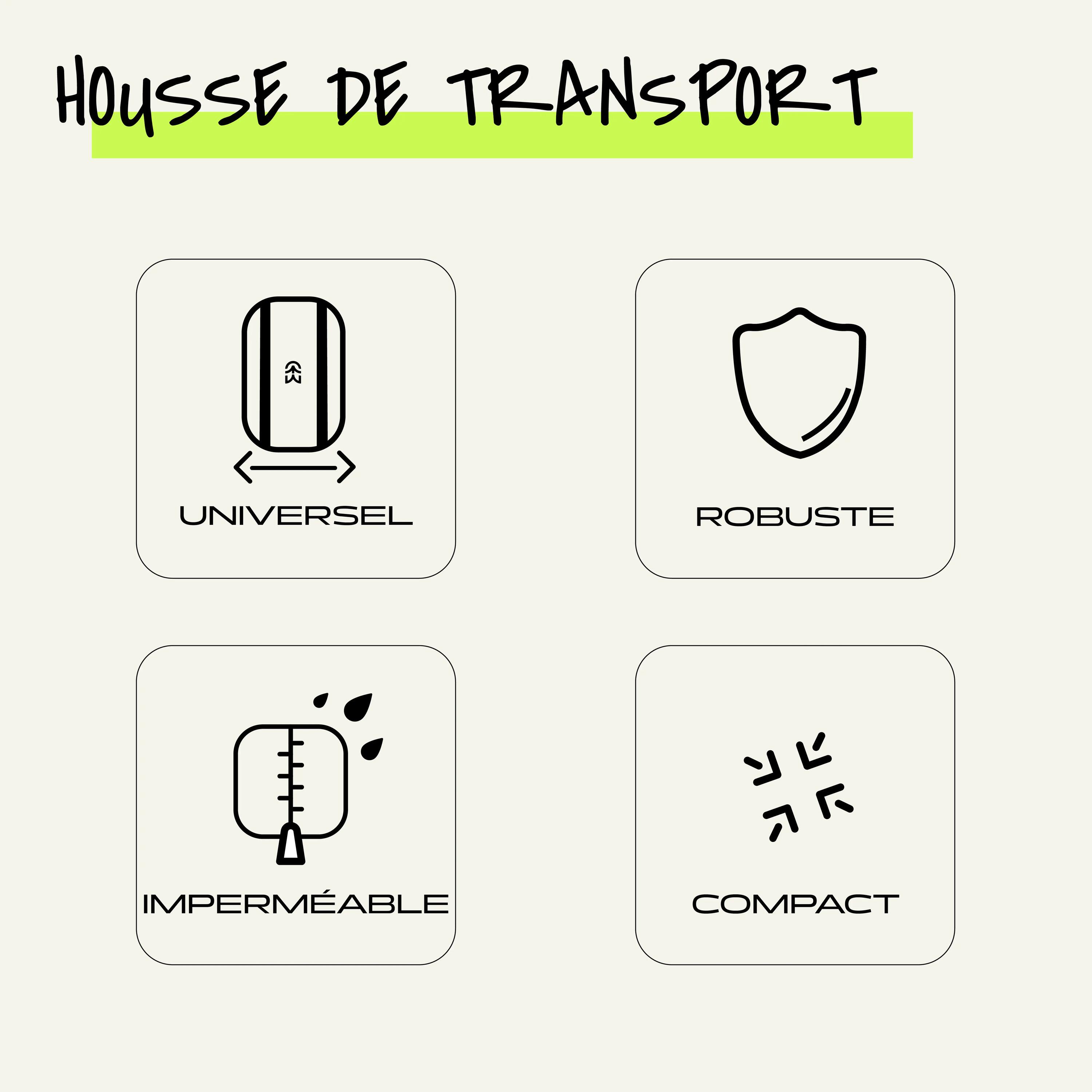 Bolsa de transporte para saco-cama Wilsa 3/5